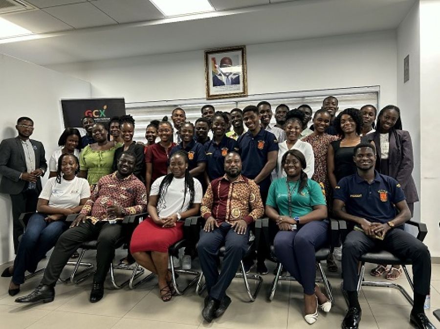 STUDENTS OF KOFORIDUA TECHNICAL UNIVERSITY PAYS A STUDY VISIT TO GCX image