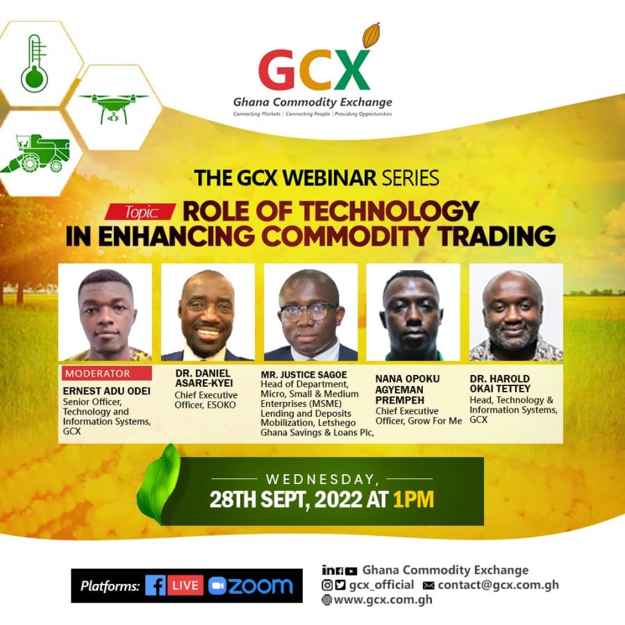 GCX WEBINAR SERIES: ROLE OF TECHNOLOGY IN ENHANCING COMMODITY TRADING image