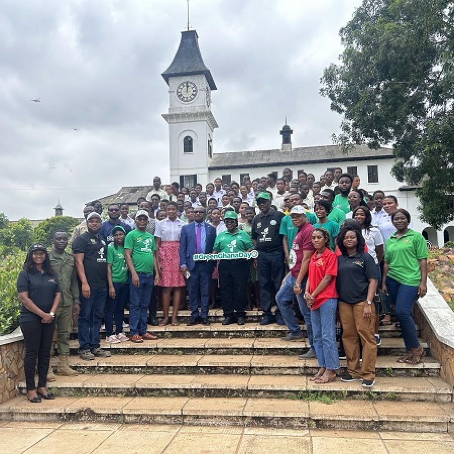GCX JOINS THE CHIEF OF STAFF OF THE REPUBLIC OF GHANA TO COMMEMORATE GREEN GHANA DAY image