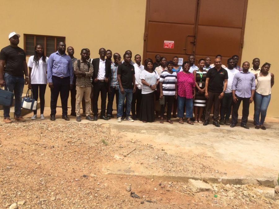 Ghana Commodity Exchange (GCX) Takes Its Members to Tour the Kumasi Warehouse image