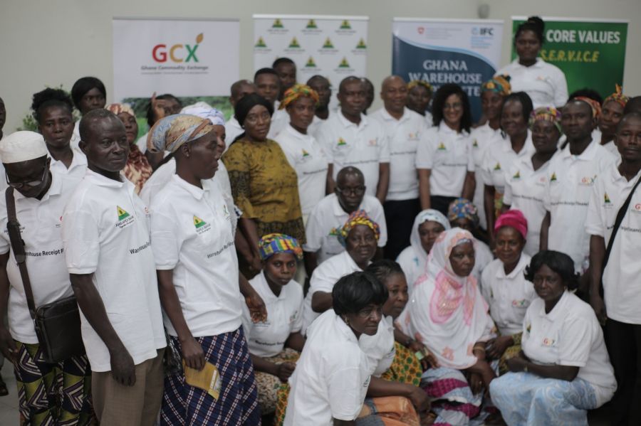 GHANA COMMODITY EXCHANGE WITH ARB APEX BANK LAUNCHES ELECTRONIC WAREHOUSE RECEIPT FINANCING WITH GHS 50MILLION FOR GHANAIAN SMALLHOLDER FARMERS image