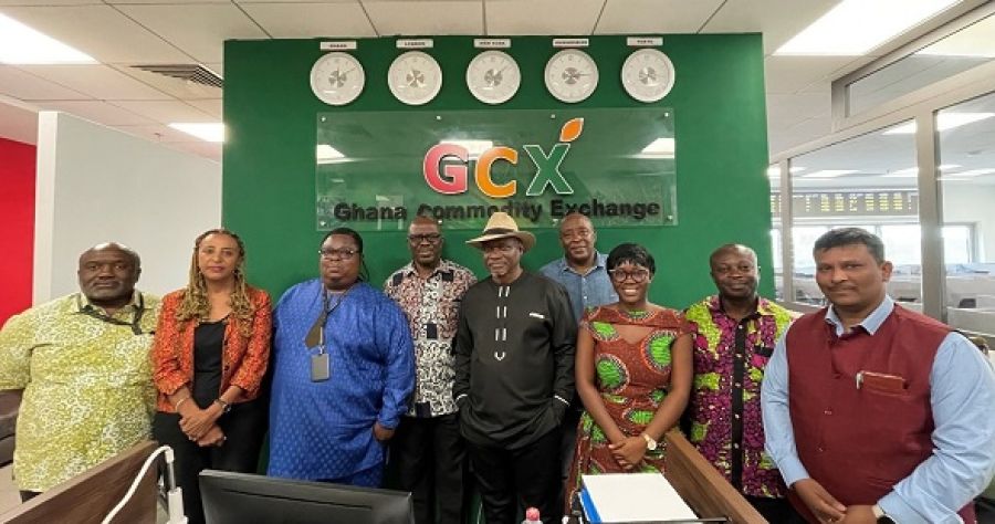 GHANA COMMODITY EXCHANGE HOSTS PARM TEAM ON PROJECT DESIGN MISSION image