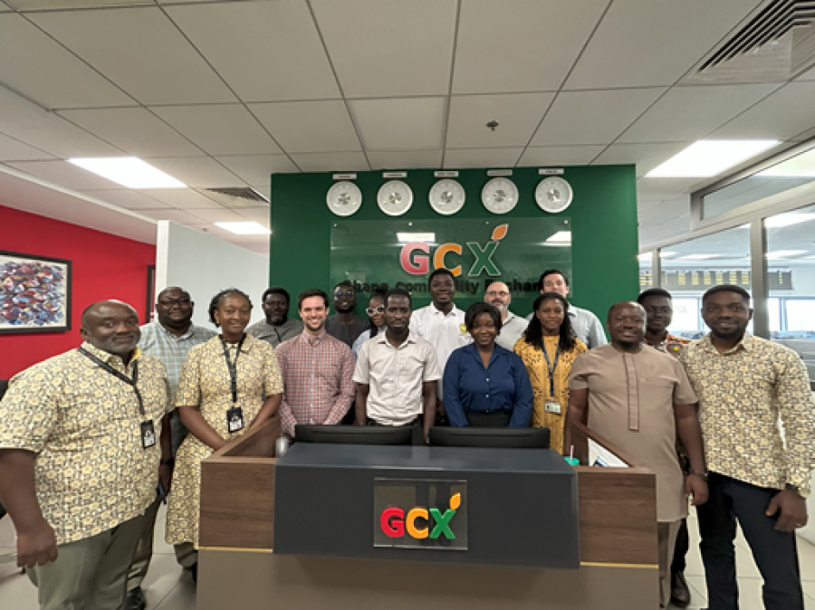 UNIVERSITY OF GHANA BUSINESS SCHOOL AND GLOBAL PARTNERS VISIT GHANA COMMODITY EXCHANGE FOR INDUSTRY INSIGHTS image