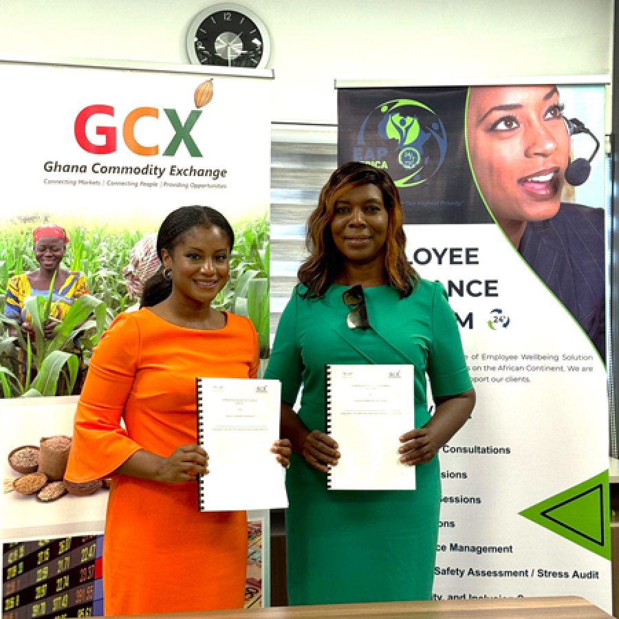 GHANA COMMODITY EXCHANGE LAUNCHES EMPLOYEE ASSISTANCE PROGRAMME TO SUPPORT STAFF WELL-BEING image